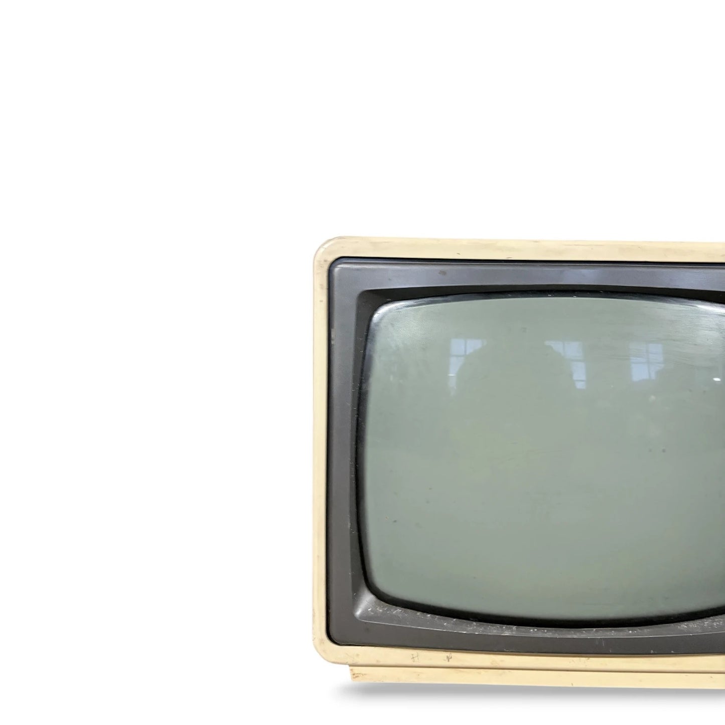Vintage Mitsubishi Portable Television – 1970s CRT TV, Untested, Film/Display Prop