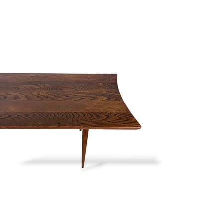 Mid-Century Teak Surfboard Coffee Table – Scandinavian