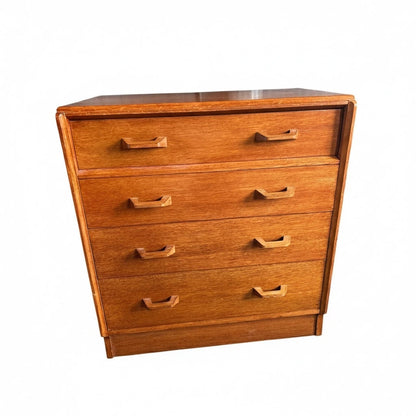 Mid-Century G-Plan Brandon Chest of Drawers – 1950s Blonde Oak