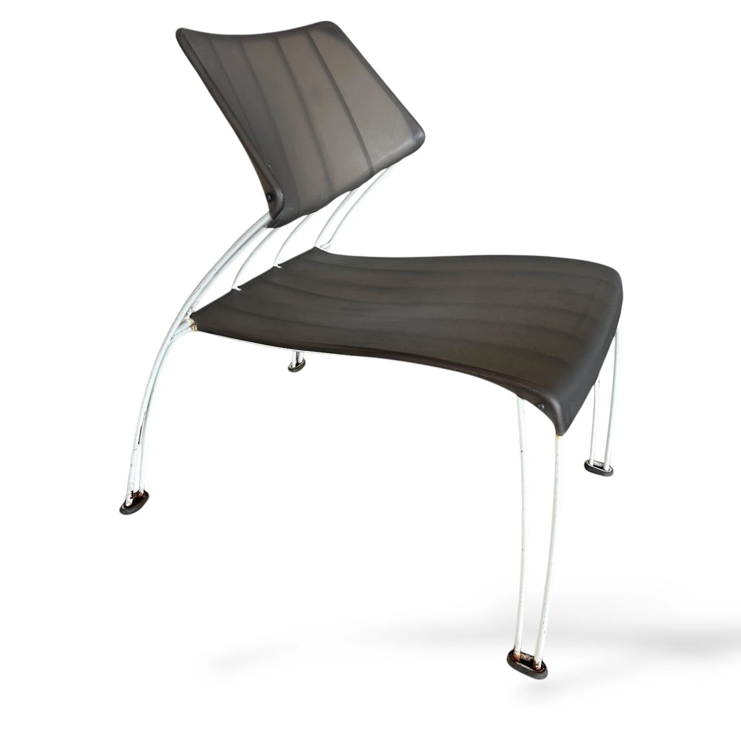 Ikea PS Hasslo Chair – Vintage 1990s Scandinavian Furniture With White Metal Legs — view 7