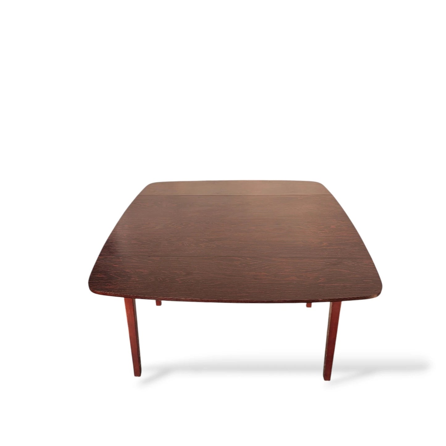Vintage Schreiber Drop-Leaf Dining Table – Mid-Century Rosewood Effect