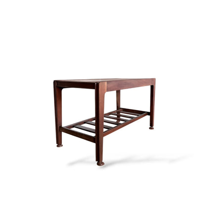 Mid Century Remploy Coffee Table with Shelf | Vintage Teak Side Table