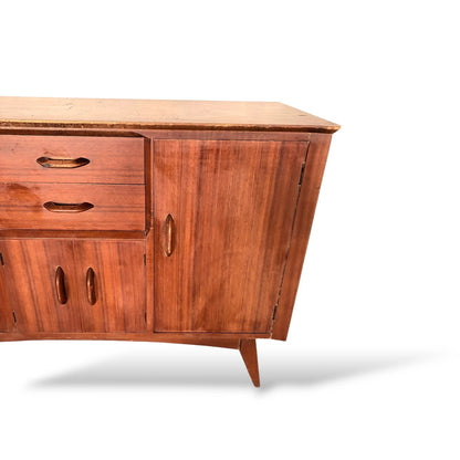 Vintage Jentique Teak Sideboard – Compact Mid-Century Modern Credenza