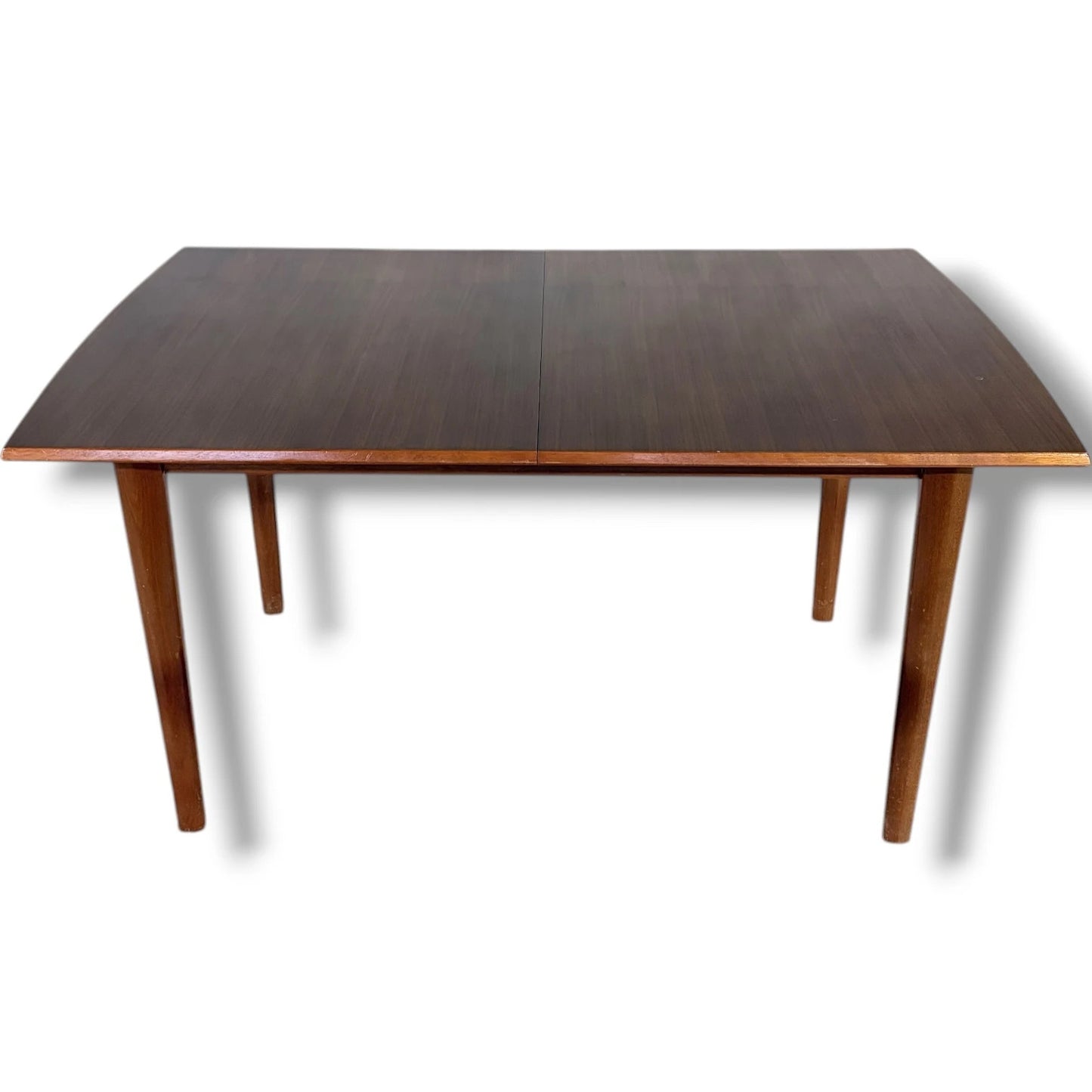 Mid Century Dining Table - Alfred Cox Extending Solid Wood Table, Vintage Style