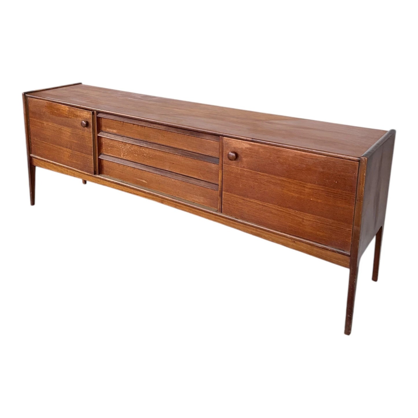 Mid Century Teak Sideboard – Vintage John Herbert Design | Afromasia Cabinet