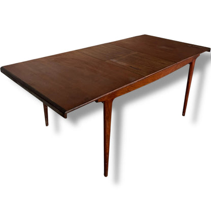 Mid-Century Teak Extendable Dining Table by Younger