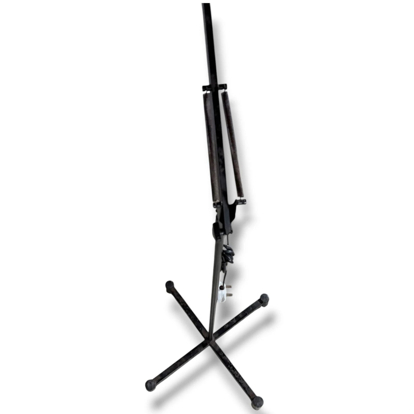 Vintage Anglepoise Lamp – Adjustable Articulated Arm Floor Lamp with Weighted Cross Base