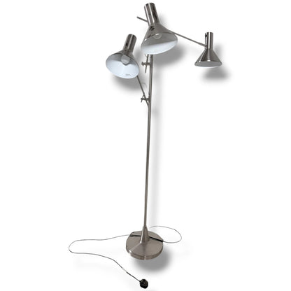 Vintage Floor Lamp - Terence Conran Multi Head Adjustable Chrome Light