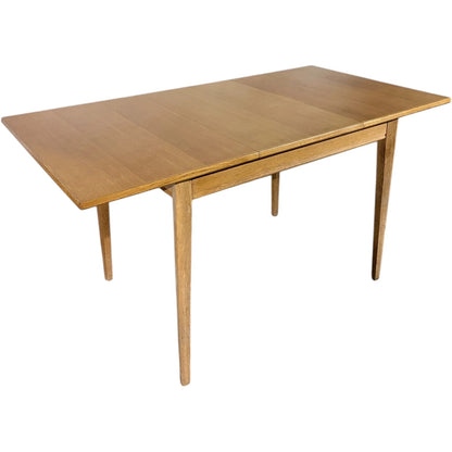 Gordon Russell Dining Table – Mid Century Oak Extending Table Seats Six