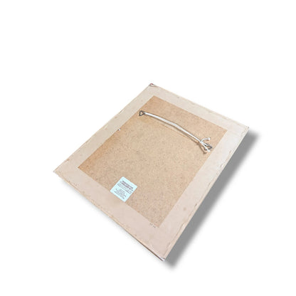 Vintage Japanese Art Print – First Shogun Portrait | Framed Gold-Toned Wall Art