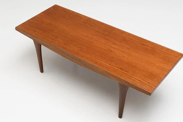 Mid-Century Coffee Table – Younger John Herbert Design | Solid Wood Legs, Warm Tones