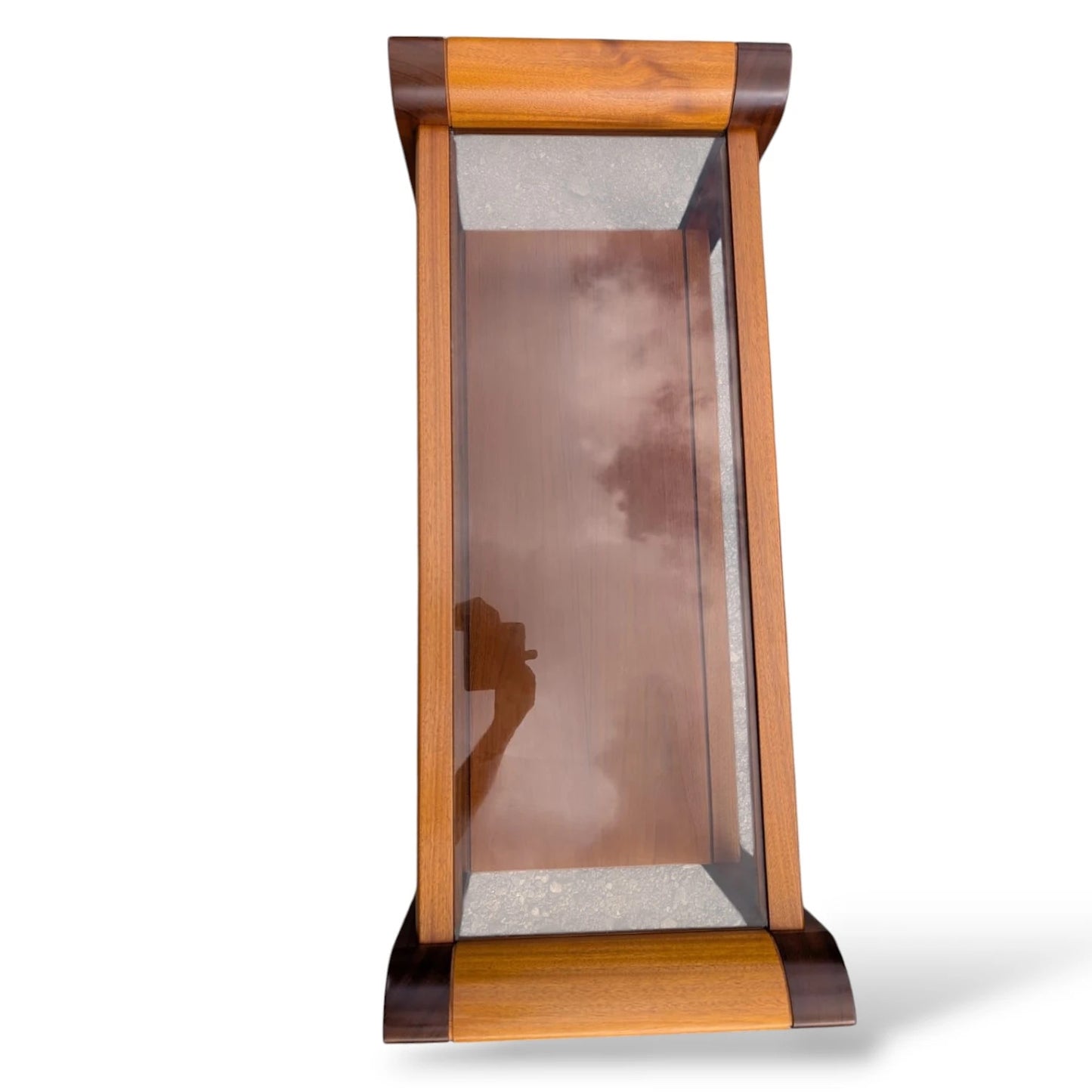 Nathan Smoked Glass Coffee Table – Mid-Century Modern Design