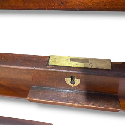 Antique Mahogany Chest – 19th Century Vintage Chest Drawers with Secret Compartment