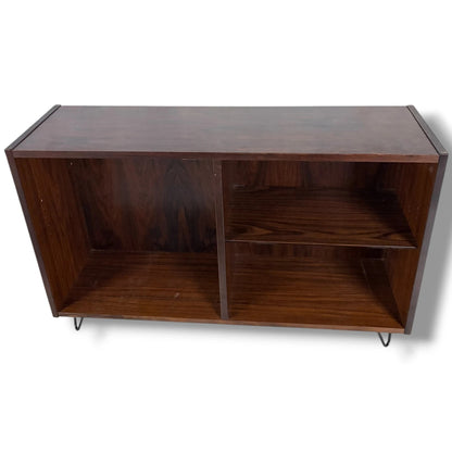 Mid Century Rosewood Bookcase – Vintage Paul Hundevad Hairpin Leg Cabinet — view 9