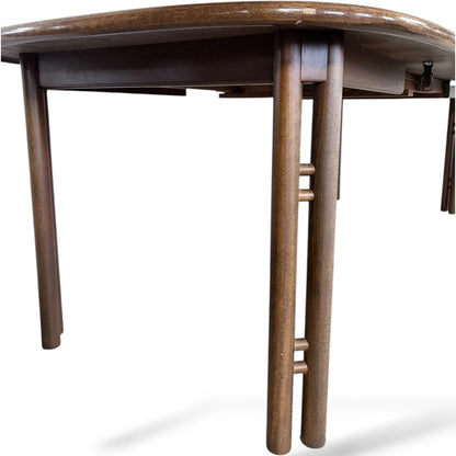 Danish Rosewood Twin-Extension Dining Table by Boltinge Møbler – Mid-Century Modern
