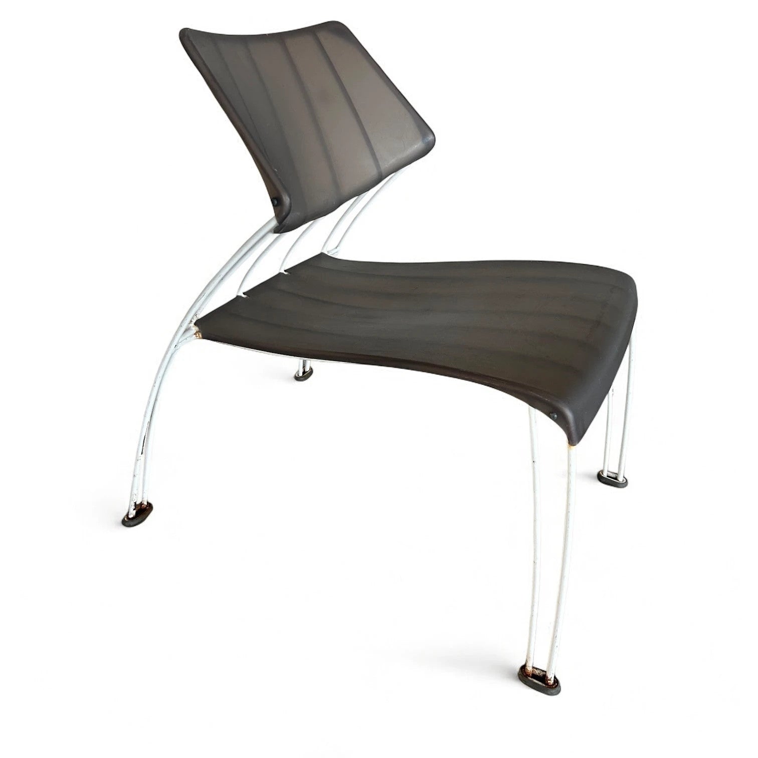 Ikea PS Hasslo Chair – Vintage 1990s Scandinavian Furniture With White Metal Legs — view 10