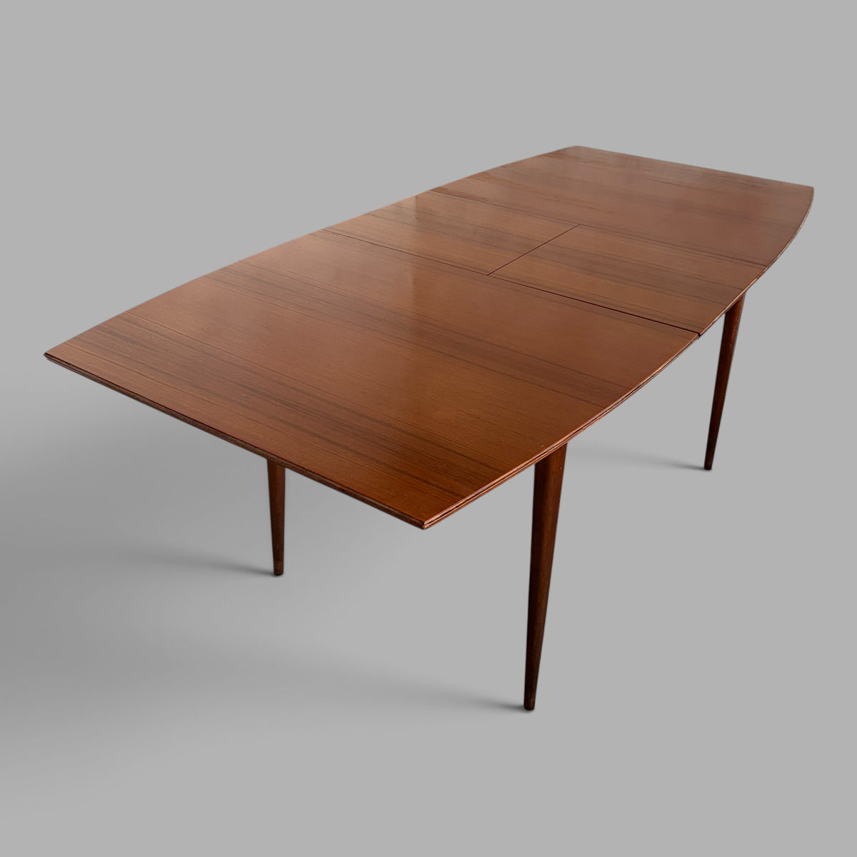McIntosh teak extending dining table view 2