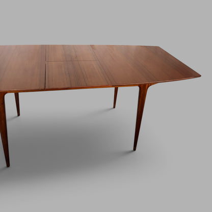 McIntosh teak dining table side detail