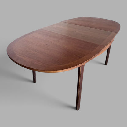 Nathan mid-century teak oval extending dining table – photo 3