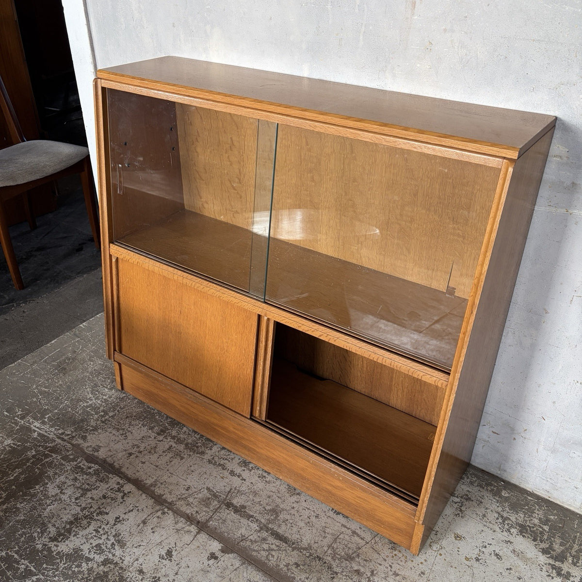 Mid Century G Plan Brandon Blonde Oak Bookcase | E Gomme – original photograph 8