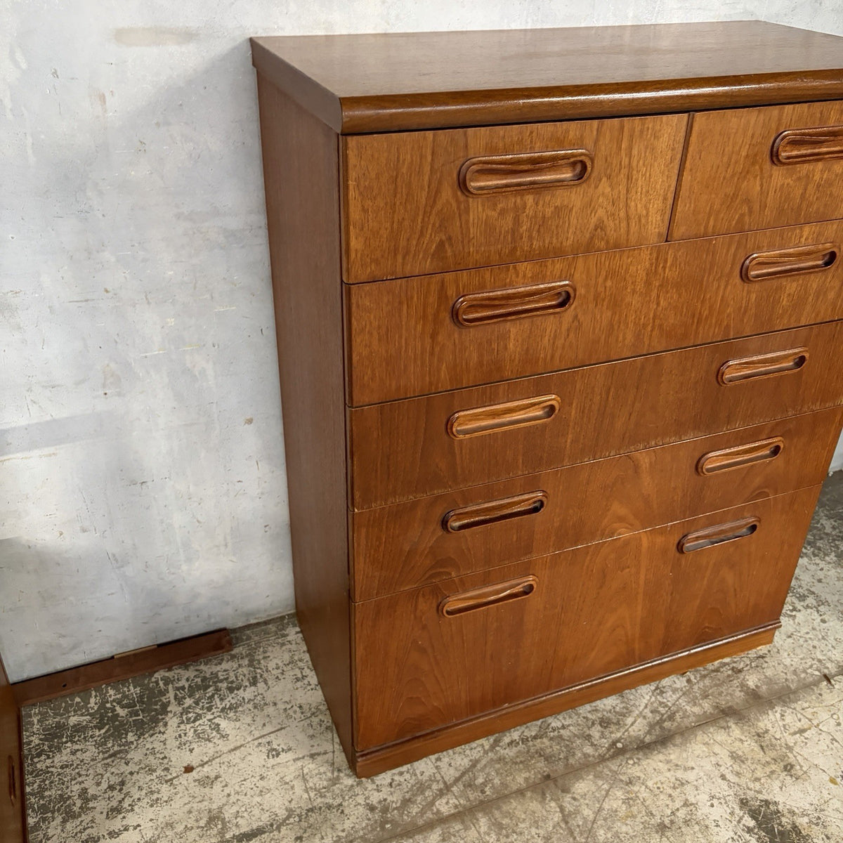 Meredew Mid Century Teak Tallboy Chest of Drawers – Price Per Chest – original photograph 8