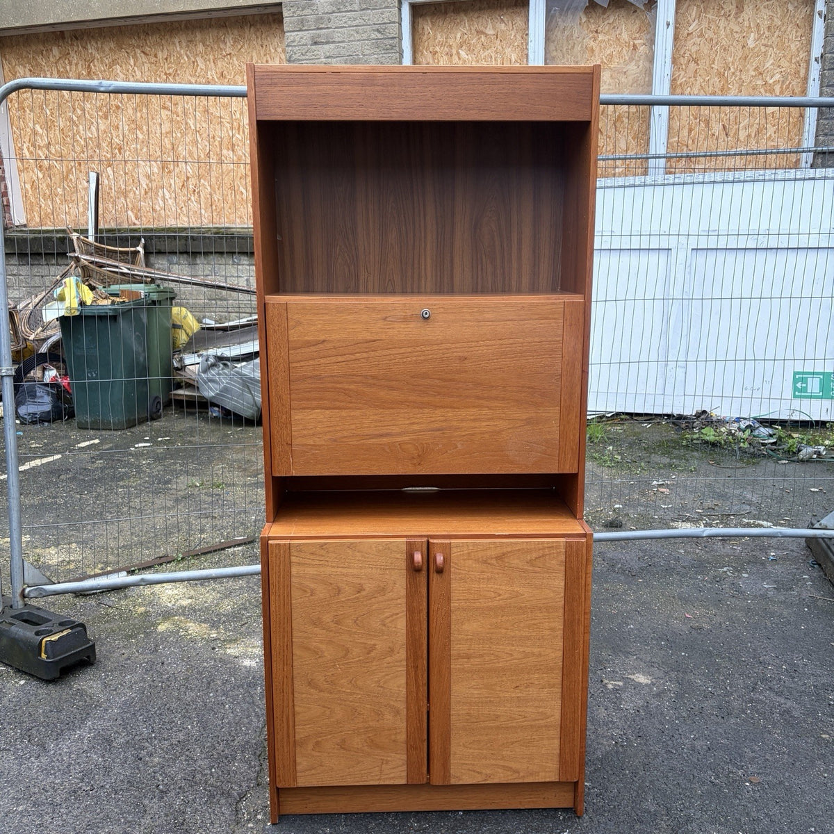 Domino Møbler Teak Cocktail Cabinet & Wall Unit – view 2