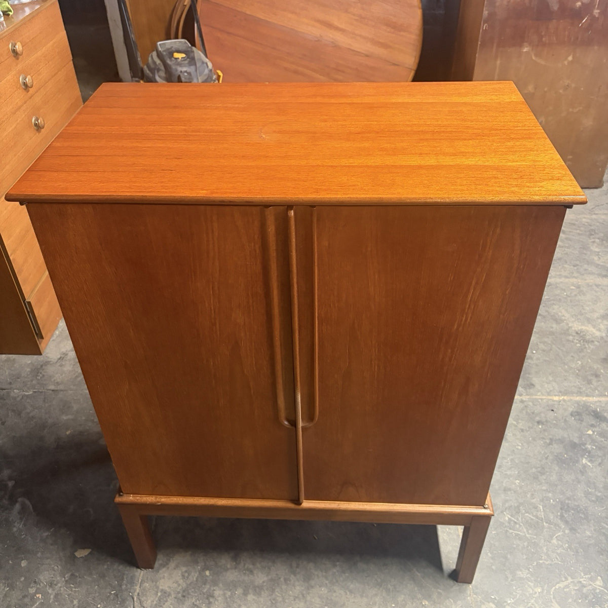 Mid Century Danish Teak Drinks Cabinet – view 7