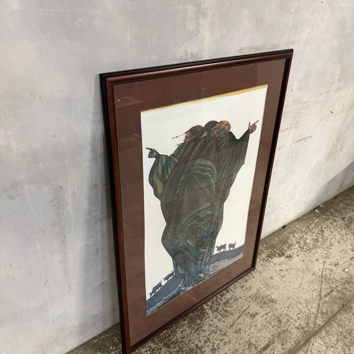 Charles Bibbs ‘The Herdsmen’ Framed Art Print – 79 × 104 cm – original photograph 5