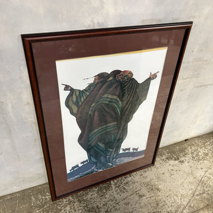 Charles Bibbs ‘The Herdsmen’ Framed Art Print – 79 × 104 cm – original photograph 7