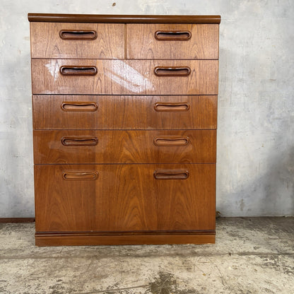 Meredew Mid Century Teak Tallboy Chest of Drawers – Price Per Chest – original photograph 4