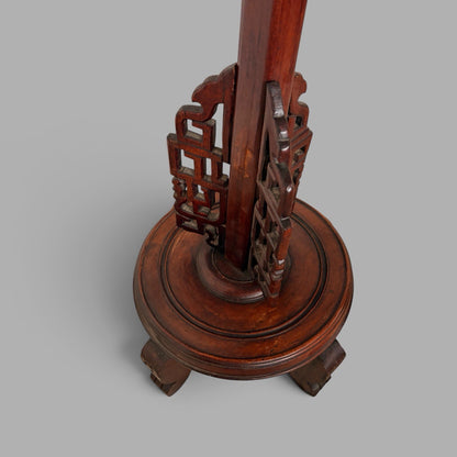 Chinese Carved Dragon Floor Lamp – view 11