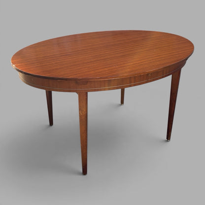 Mid Century Greaves & Thomas Compact Oval Extending Dining Table – original photograph 3