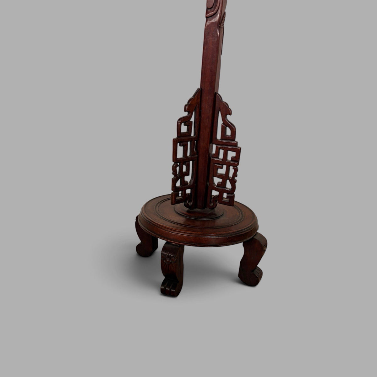Chinese Carved Dragon Floor Lamp – view 5