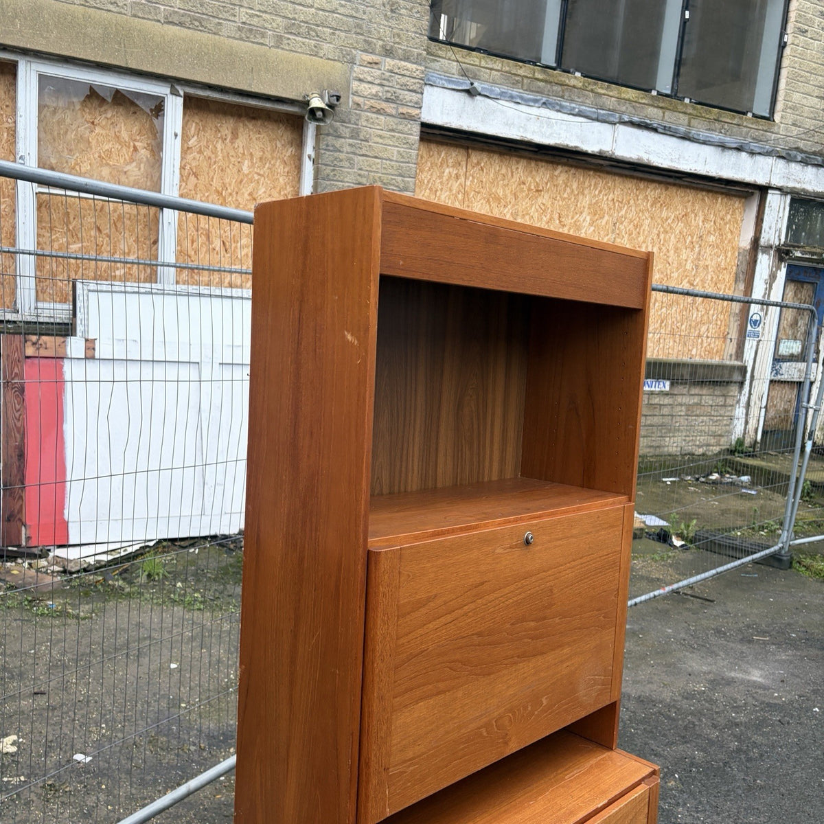 Domino Møbler Teak Cocktail Cabinet & Wall Unit – view 4