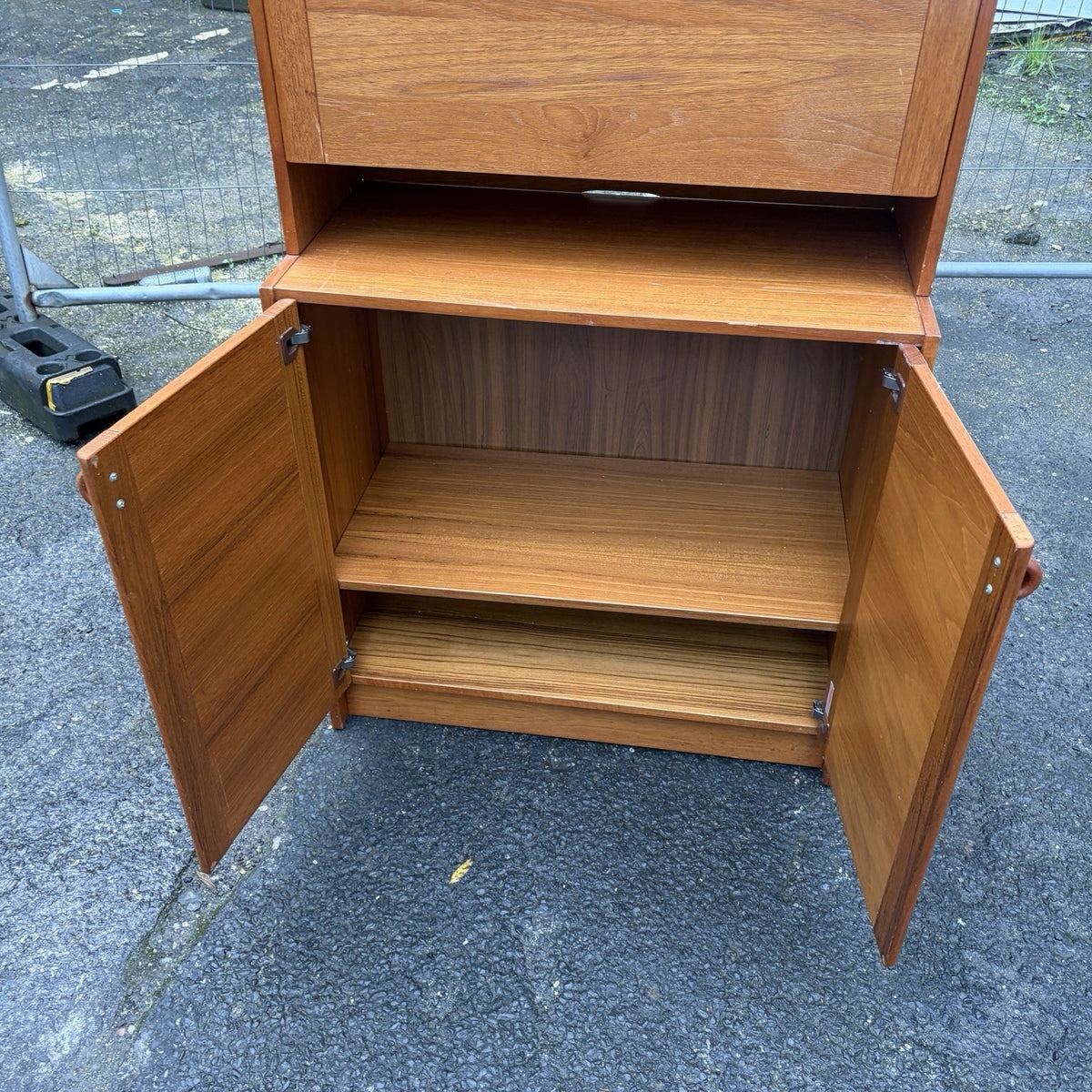 Domino Møbler Teak Cocktail Cabinet & Wall Unit – view 7