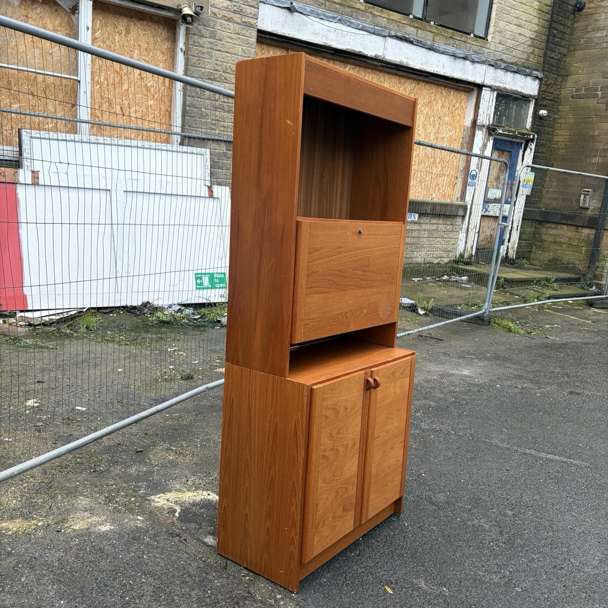 Domino Møbler Teak Cocktail Cabinet & Wall Unit – view 3