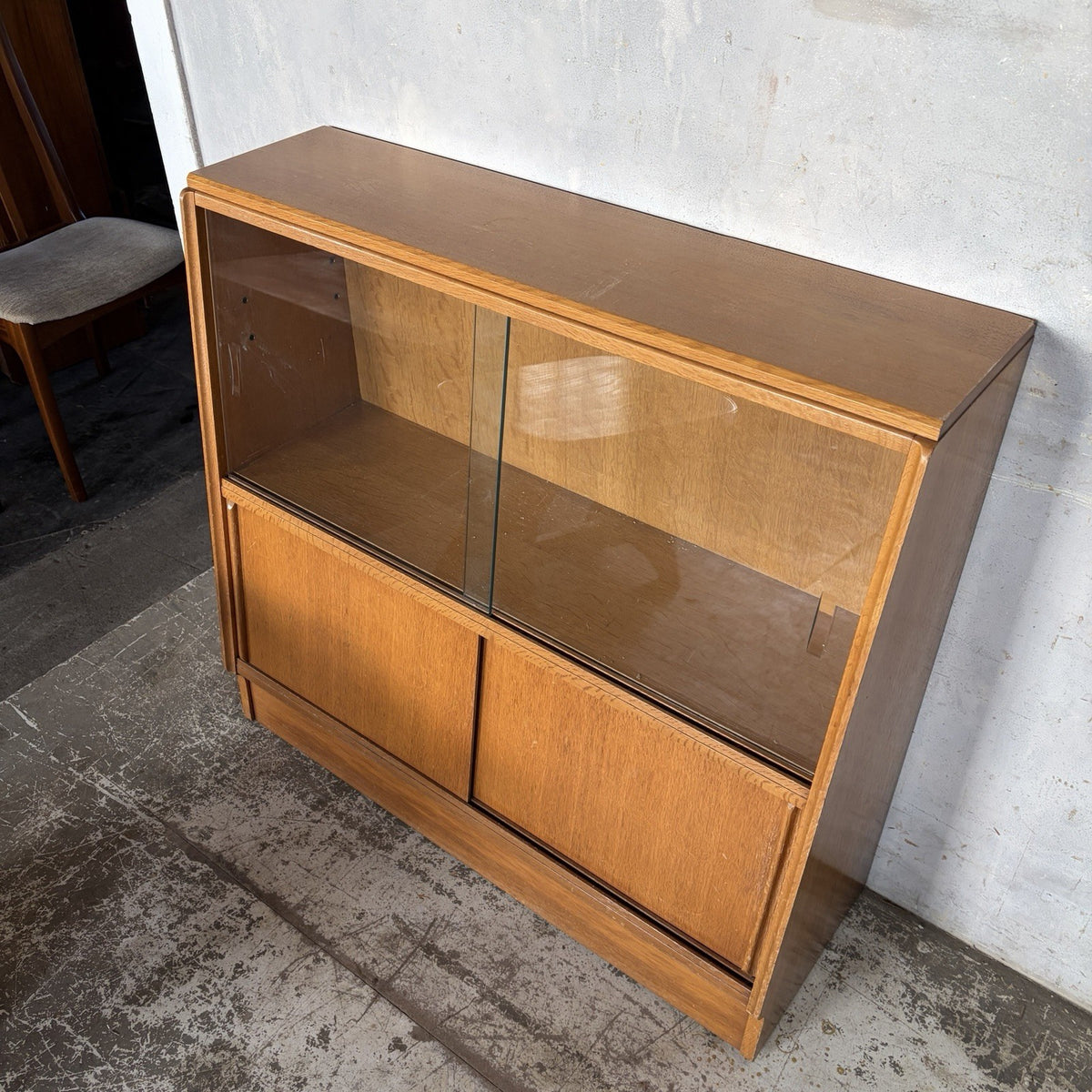 Mid Century G Plan Brandon Blonde Oak Bookcase | E Gomme – original photograph 7