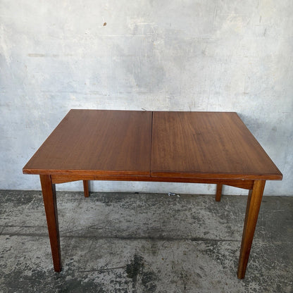 Mid-century Uniflex teak extending dining table – view 2