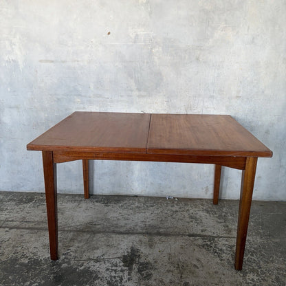 Mid-century Uniflex teak extending dining table – view 3