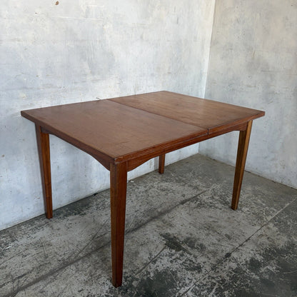 Mid-century Uniflex teak extending dining table – view 4